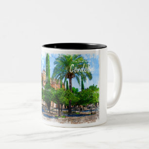 Caneca De Café Em Dois Tons Mezquita Catedral de Córdova - A Espanha Real