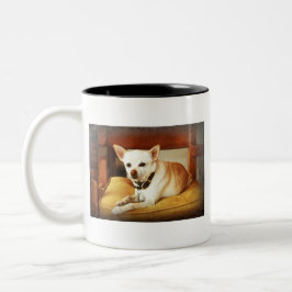 Caneca De Café Em Dois Tons Mia Mug Pequeno Mas Poderoso