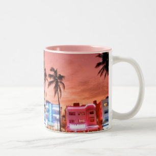 CANECA DE CAFÉ EM DOIS TONS MIAMI