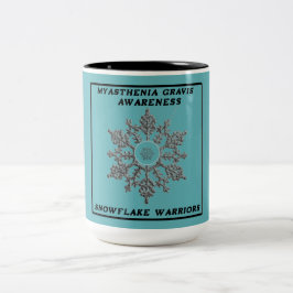 Caneca De Café Em Dois Tons Miastenia Gravis Sensibilização Café