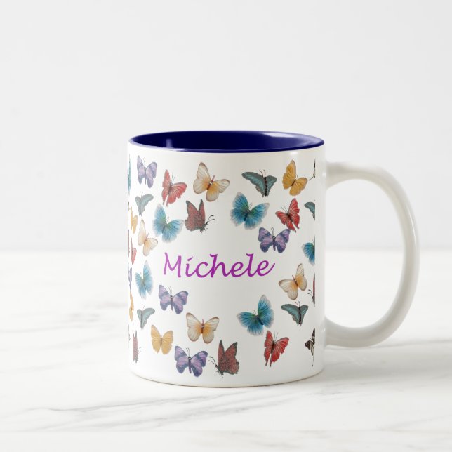 Caneca De Café Em Dois Tons Michele (Direita)