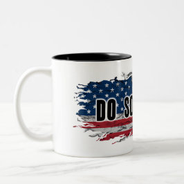 CANECA DE CAFÉ EM DOIS TONS MICHELLE OBAMA "FAÇA ALGO" MUG