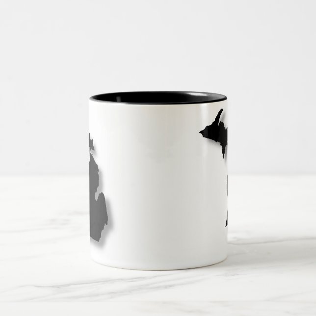 Caneca De Café Em Dois Tons Michigan (Centro)