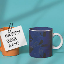 Midnight Black Cats– modern minimal Pattern