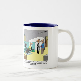 Caneca De Café Em Dois Tons Milagre da especificação funcional: Analista do