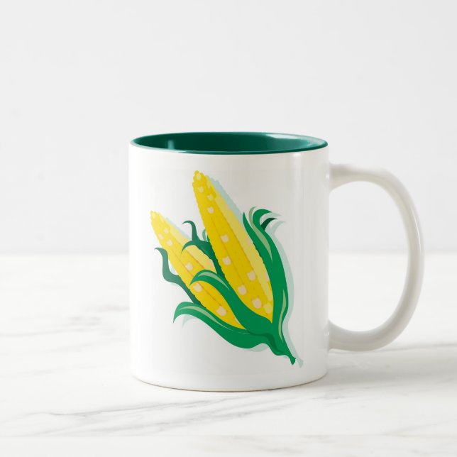 Caneca De Café Em Dois Tons Milho (Direita)