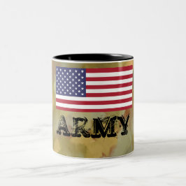 CANECA DE CAFÉ EM DOIS TONS MILITAR