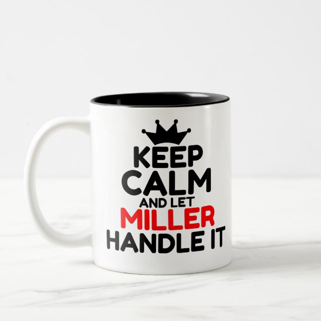 CANECA DE CAFÉ EM DOIS TONS MILLER (Esquerda)