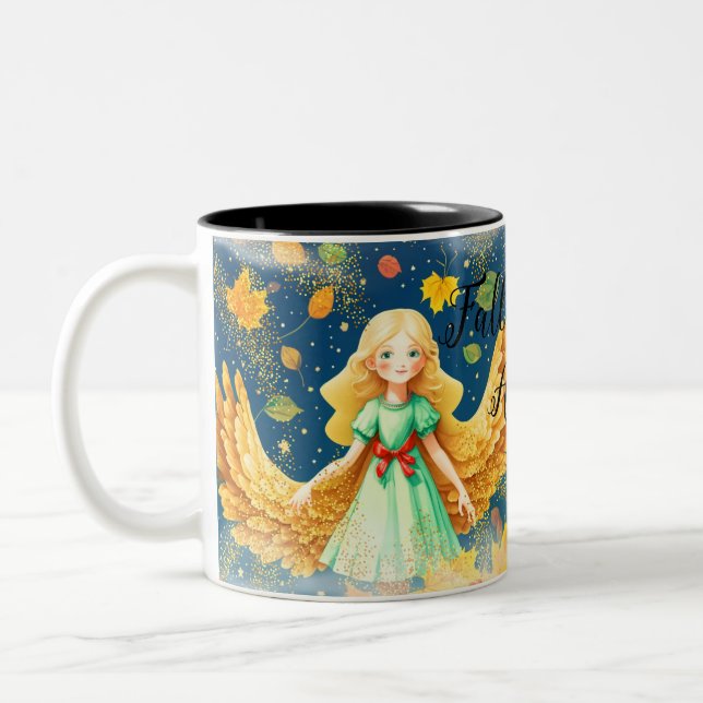 Caneca De Café Em Dois Tons Milly the Angel Coffee Mug (Esquerda)