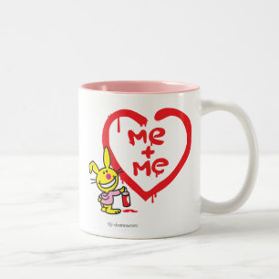 Caneca De Café Em Dois Tons Mim + Mim