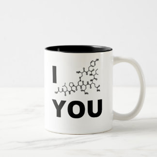 Caneca De Café Em Dois Tons Mim (Oxytocin) você