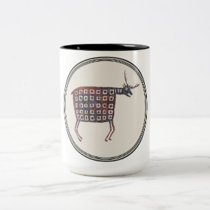 Caneca De Café Em Dois Tons Mimbres Pottery Design