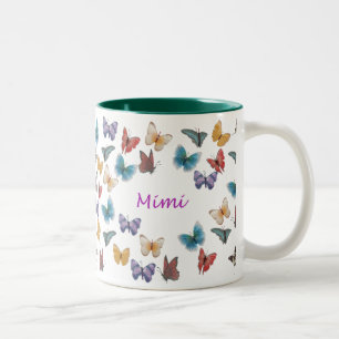 Caneca De Café Em Dois Tons Mimi