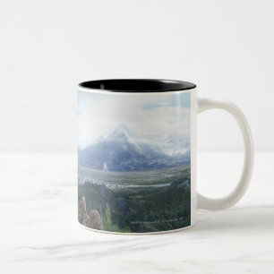 Caneca De Café Em Dois Tons Minas Tirith na View