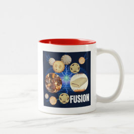 Caneca De Café Em Dois Tons Mince Pie Fusion