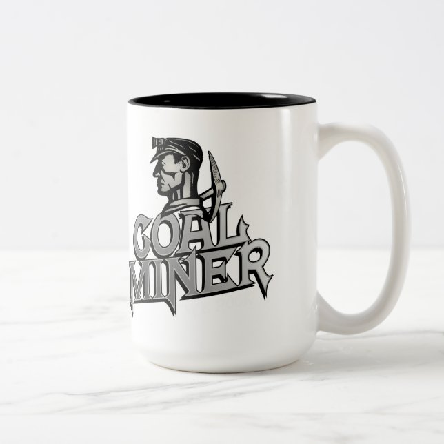 CANECA DE CAFÉ EM DOIS TONS MINEIRO DE CARVÃO (Direita)