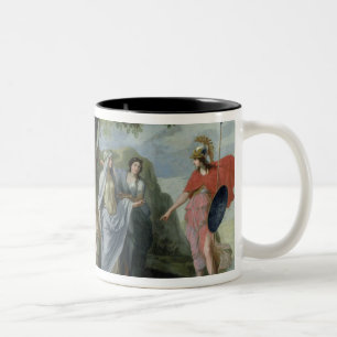 Caneca De Café Em Dois Tons Minerva com os musas