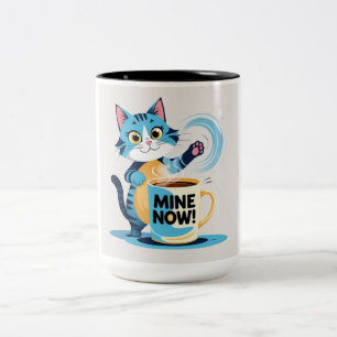 Caneca De Café Em Dois Tons Minha agora Mug