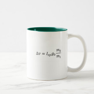 Caneca De Café Em Dois Tons Minha filha é um engenheiro aeroespacial…