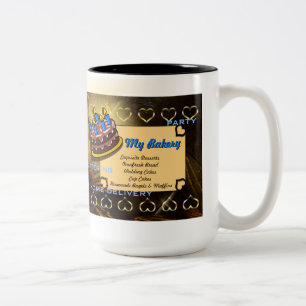 Caneca De Café Em Dois Tons Minha padaria - Café, Tea Mug, Copa