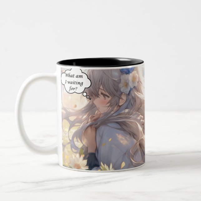 Caneca De Café Em Dois Tons Mini tira de manga (Esquerda)