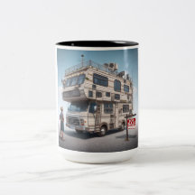 Minivan Camper Comedy Mug - Sip and Smile!