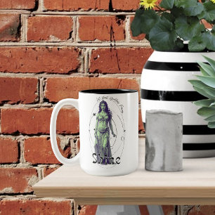 Caneca De Café Em Dois Tons Mint Aphrodite