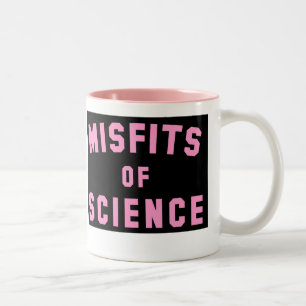 Caneca De Café Em Dois Tons Misfits of Science