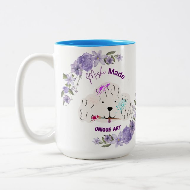Caneca De Café Em Dois Tons Mishi Mug (Esquerda)