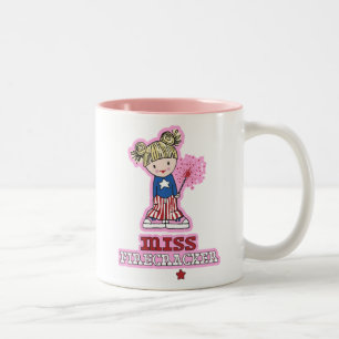 Caneca De Café Em Dois Tons Miss Firecracker Mugs