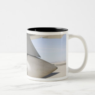 Caneca De Café Em Dois Tons Mísseis em excesso de Phoenix do marinho