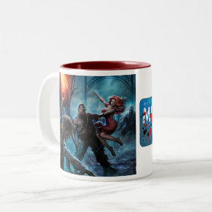 Caneca De Café Em Dois Tons Mississippi Zombie V1 Mug