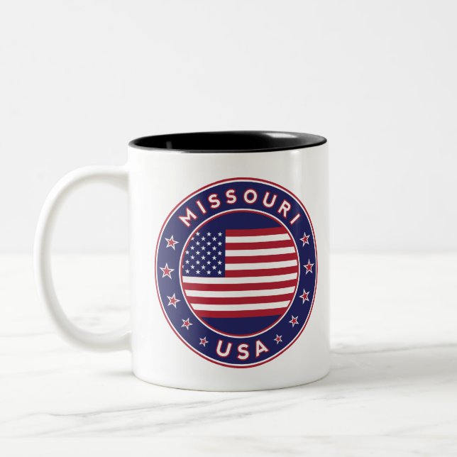 Caneca De Café Em Dois Tons Missouri (Esquerda)