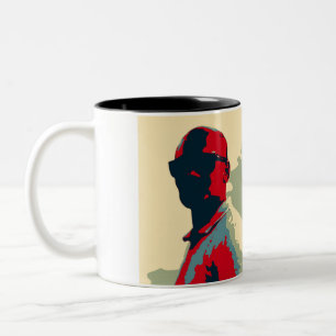 Caneca De Café Em Dois Tons Mistério de café