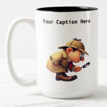 Mistério personalizável de desenho do investigador