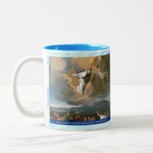 Caneca De Café Em Dois Tons Misteriosos Gloriosos do Rosário Item #2: Ascensão