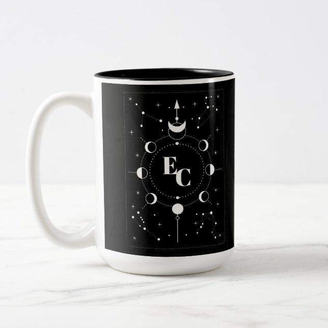 Caneca De Café Em Dois Tons Mistura (Esquerda)
