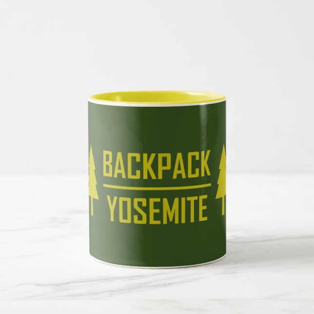 Caneca De Café Em Dois Tons Mochila Yosemite (Centro)