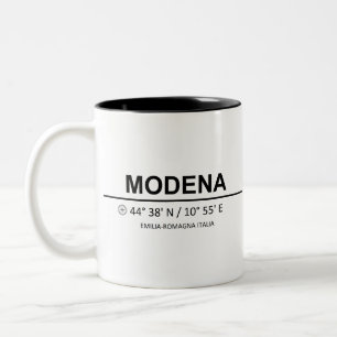 Caneca De Café Em Dois Tons Modena Coordenada - Coordenadas de Modena