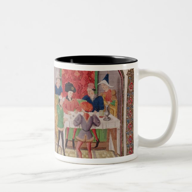 Caneca De Café Em Dois Tons Moderação e Intemperance (Direita)
