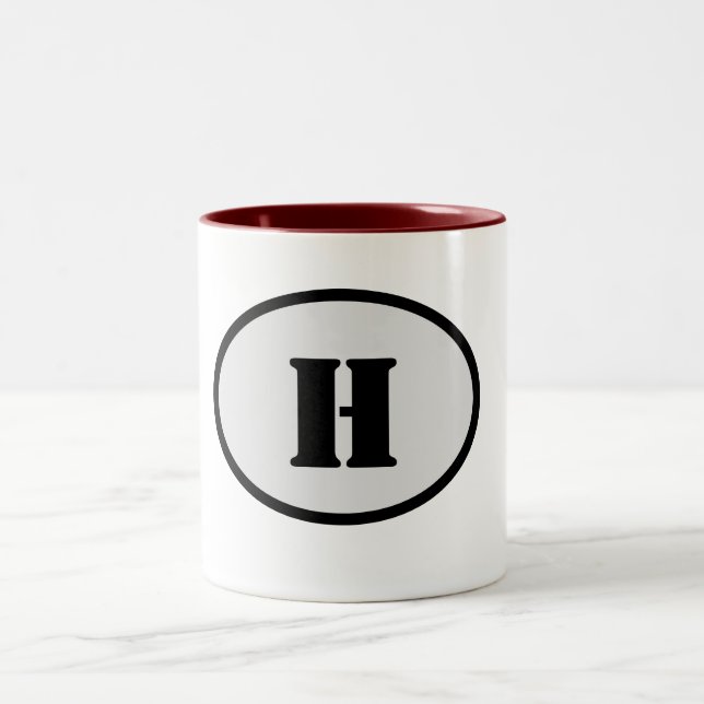 CANECA DE CAFÉ EM DOIS TONS MODERNO MODERNO MODERNO SIMPLES CHIC ELEGANTE MONO (Centro)