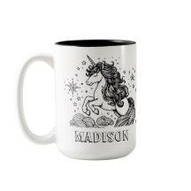 Moderno Unicorn Crianças Personalizadas
