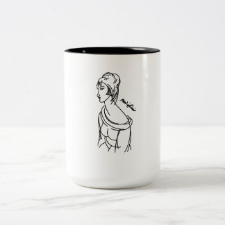 Caneca De Café Em Dois Tons Modigliani-Caneca