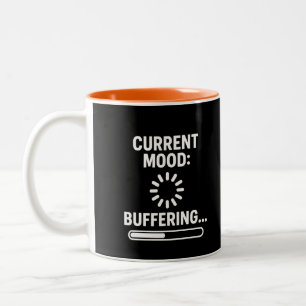 Caneca De Café Em Dois Tons Modo atual: buffer