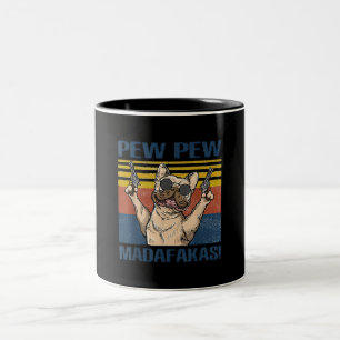 Caneca De Café Em Dois Tons Modos Pomada de Bulldog