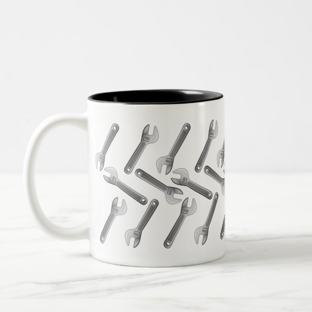 Caneca De Café Em Dois Tons Molas (Esquerda)