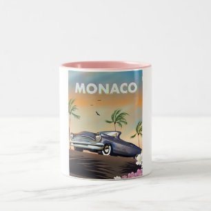Caneca De Café Em Dois Tons Mônaco