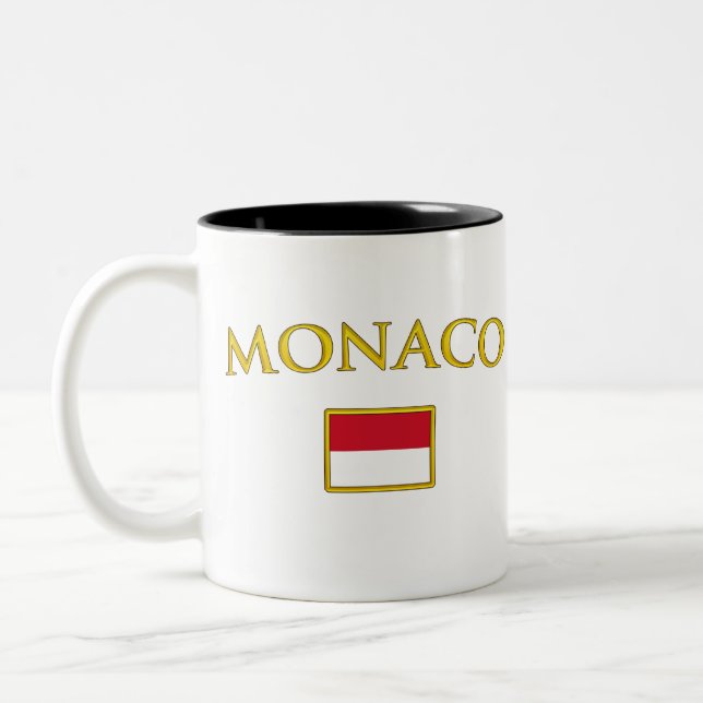 Caneca De Café Em Dois Tons Monaco dourado (Esquerda)
