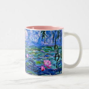 Caneca De Café Em Dois Tons Monet: Lírios de água 1919