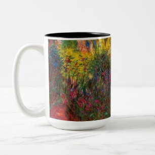 Caneca De Café Em Dois Tons Monet Water Lily Pond and Water Irises